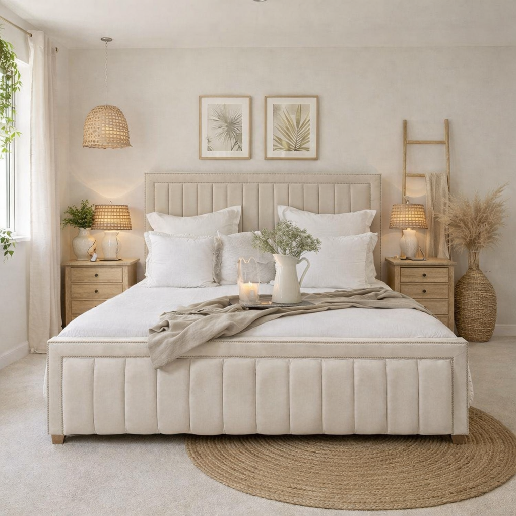 Beaded Dior Divan Bed