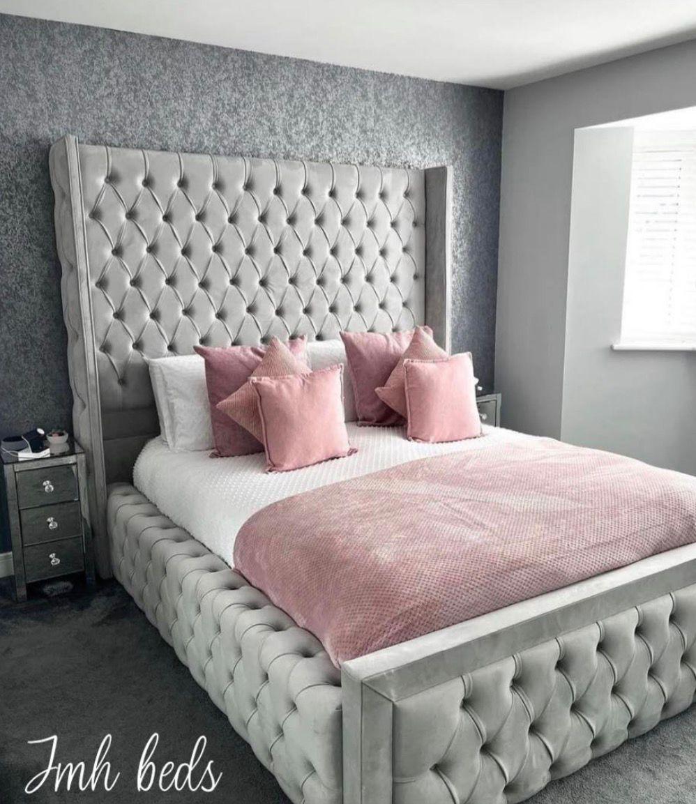 Empress Wing Ottoman Bed