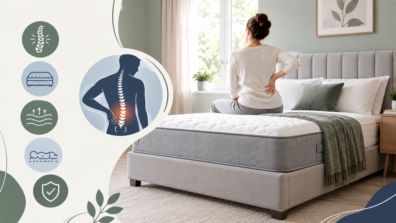 Best Mattress for Back Pain UK How to Choose the Right Bed for Back Support